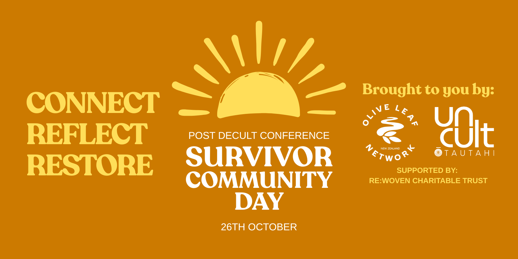 Survivor Community Day banner